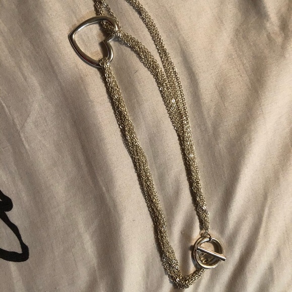 Silver choker necklace - Picture 3 of 8